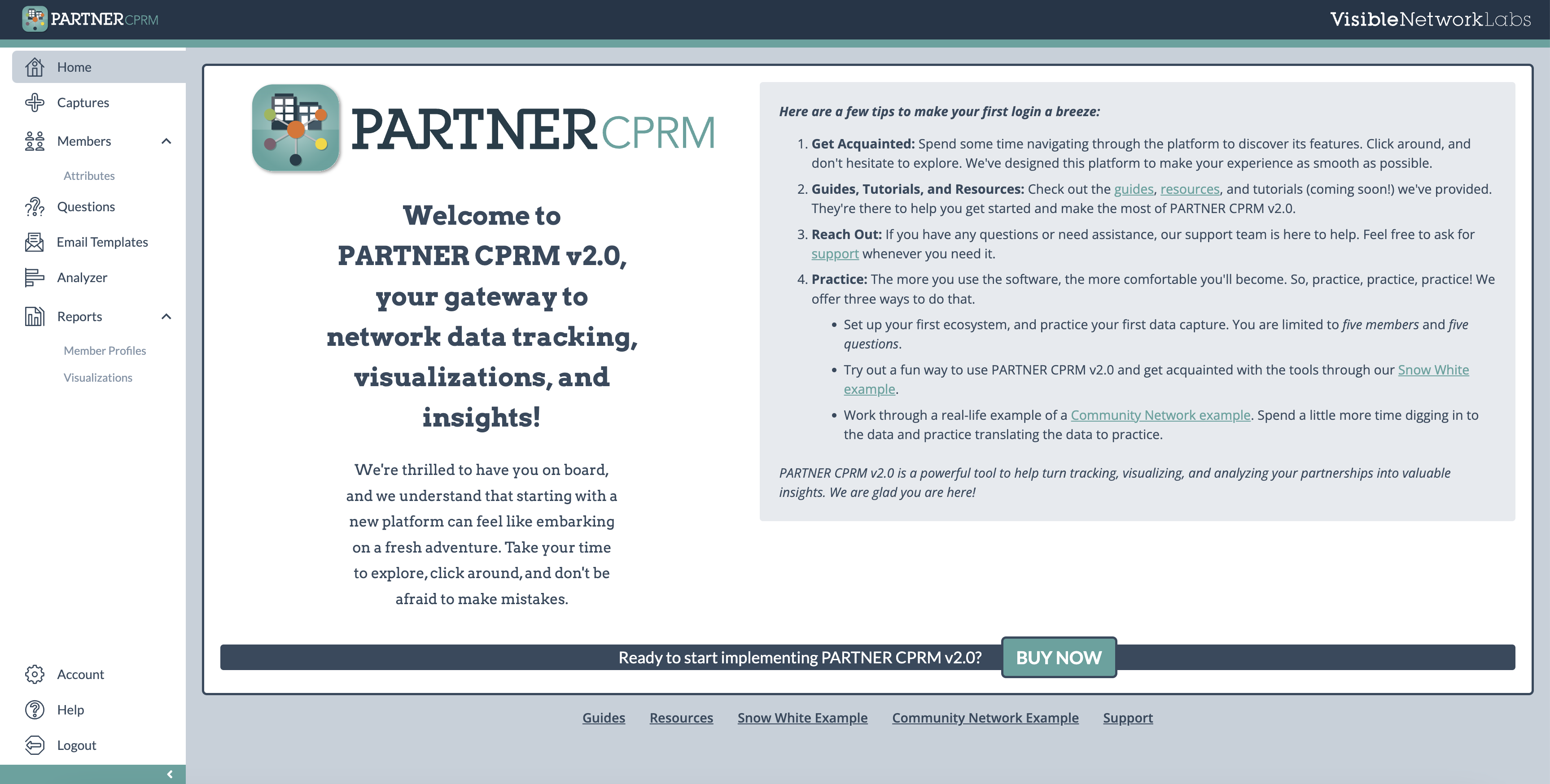 PARTNER CPRM Homepage