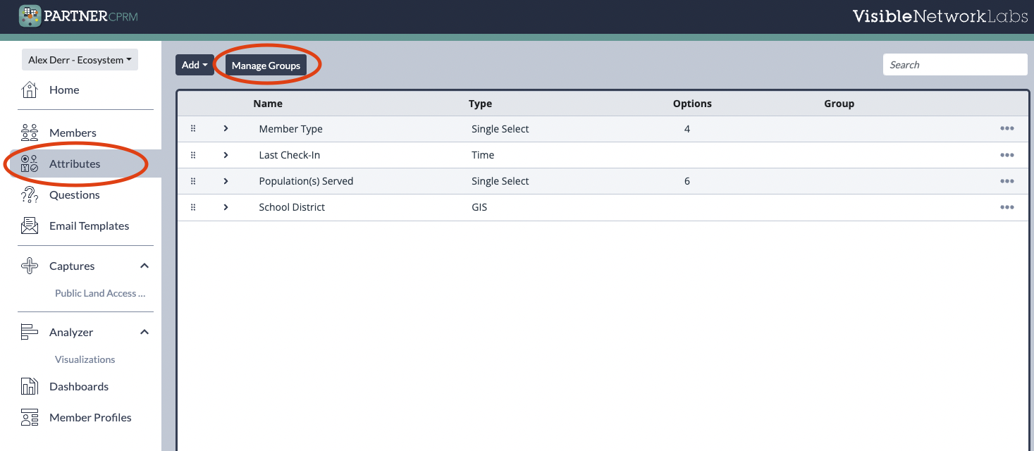 Create a New Attribute Group